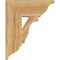 Ekena Millwork Balboa Traditional Rough Sawn Bracket, Western Red Cedar, 6"W x 18"D x 22"H BKT06X18X22BOA01RWR - alternate 4
